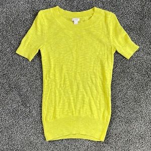 J. Crew short sleeve sweater